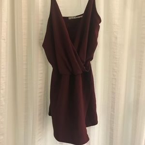 Maroon Romper